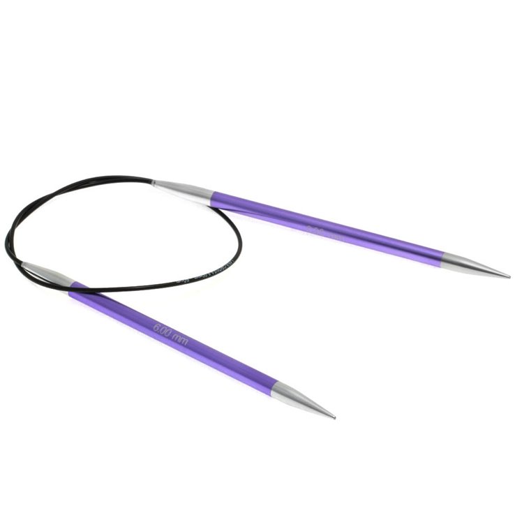 Lana Grossa Kružna igla aluminijska Rainbow St. 6.0 / 60cm