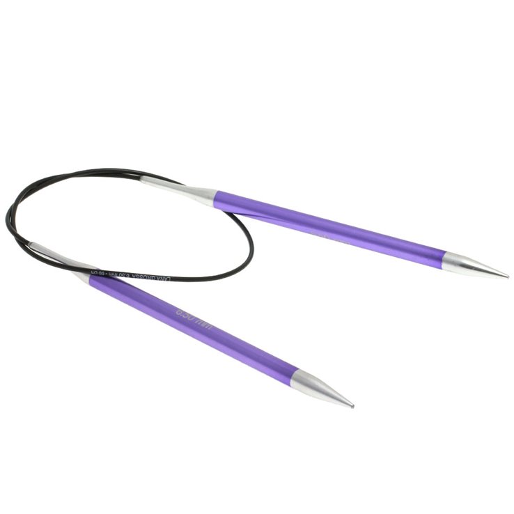 Lana Grossa Kružna igla aluminijska Rainbow St. 6.5 /40 cm