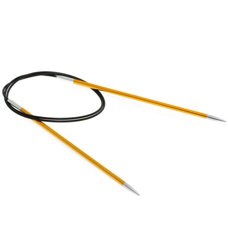 Lana Grossa Kružna igla aluminijska Rainbow St. 3.5 /80 cm