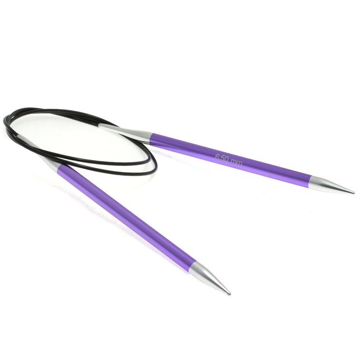 Lana Grossa Kružna igla aluminijska Rainbow St. 6.5 /100 cm